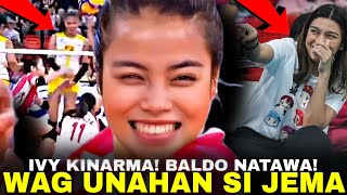 Jema Galanza NIRAMPAHAN ni Ivy Lacsina HULING HALAKHAK kay Jema Creamline TINALO ang F2 PVL 2023 [upl. by Neirod756]