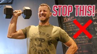 How to PROPERLY Single Arm Shoulder Press For Muscle Gain [upl. by Pauli892]