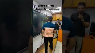 Make a perfect circle competition🔥motivation educationstudytips competitionviralreels students [upl. by Enaillil]