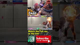 SF6 ⚡Daigo AKUMA vs JP ⚡ StreetFighter6 [upl. by Geilich]