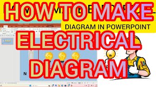 HOW TO MAKE ELECTRICAL DIAGRAM IN POWERPOINT ANIMATION maltivlogsmry [upl. by Jessamine]