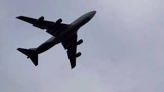 Plane spotting Anchorage Alaska with TONS of Boeing 747 a DC3 close up landings and take offs [upl. by Nadnarb195]