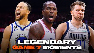 LEGENDARY GAME 7 Moments of the NBA 🤯 [upl. by Desdemona156]