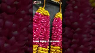 🌸Anbu flowers🌸8524031474☎️ wedding christianweddinggarland weddinggarlandinchennai flowers [upl. by Hcab]