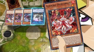 WHEN YOU SURPRISE VANQUISH SOUL PLAYER WITH KURIKARA DIVINCARNATE IN YUGIOH MASTER DUEL [upl. by Nnylecoj218]