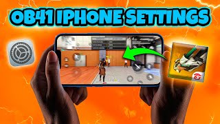 Free Fire iPhone Best Settings for EASY Headshots  iphone dpi free fire [upl. by Ardnala792]