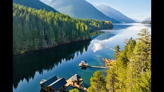 Sunset Island For SalePrivate Island In Sproat Lake British Columbia [upl. by Nyrok]