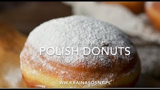 Jak zrobić pączki  How to make Polish donuts [upl. by Bigot975]