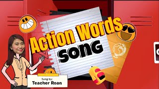 Action Words Song Verb Song  Sung by Teacher Roan  To the tune of quotAre You Sleepingquot [upl. by Jenkins889]