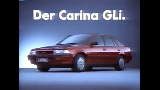 Toyota Carina GLi 1988 [upl. by Klimesh]