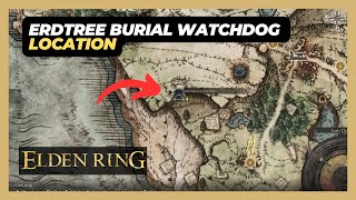 Erdtree Burial Watchdog Boss Location  Elden Ring [upl. by Nwahsaj]