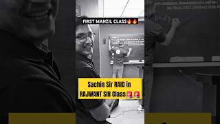 Sachin Sir Raid in Rajwant Sir Class🚨🚨 jeewallah shorts pw physicswallah [upl. by Atirehs316]