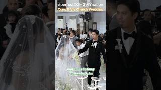 Cong at Viy Church Wedding❤ Cong TV amp Viy Cortez are married perfectcongviynation congtv viy [upl. by Porta]