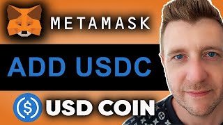 How to Add USDC to Metamask Wallet [upl. by Annovoj]