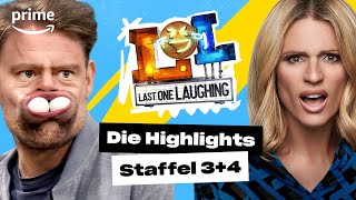 Die Highlights der dritten und vierten LOL Staffel 🎤🏆  Last One Laughing Recap [upl. by Forelli]