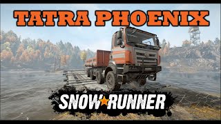 Tatra Phoenix Review The BEST Tatra In SnowRunner [upl. by Leighland]