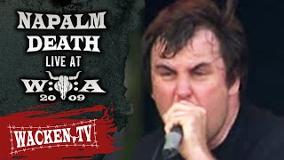 Napalm Death  3 Songs  Live at Wacken Open Air 2009 [upl. by Ybor118]