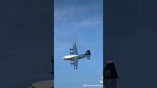 fatalbert C130J fly by Fishermans Wharf during Fleet Week [upl. by Rehtul]