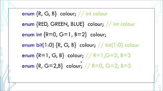 SystemVerilog Tutorial in 5 Minutes  04 Enumeration [upl. by Shandra393]