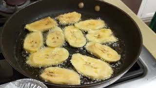 Grandma Nancy cooking plantains [upl. by Gut]