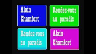 Alain Chamfort  Rendez vous au paradis [upl. by Llenoil]