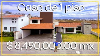 I1938 Casa en venta de 1 piso en Metepec 849000000 mx [upl. by Grace]