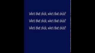 Rihanna feat David Guetta  Whos that chick lyrics HQ [upl. by Arline]