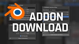 Blender Addon  Animation Toolkit [upl. by Remmer]