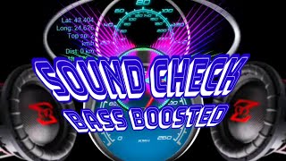 LEFT RIGHT SPEAKERS  SOUND CHECK BASS BOOSTED LêDương978 [upl. by Nangatrad42]