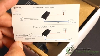 1Port 101001000 PoEPoE Power Injector [upl. by Attelocin]