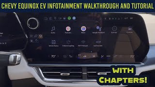 Chevrolet Equinox EV Infotainment Walkthrough and Tutorial [upl. by Dewie]