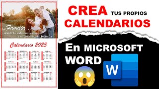 Crea tus CALENDARIOS PERSONALIZADOS 2023 AndyStifler97 [upl. by Ellerehs214]