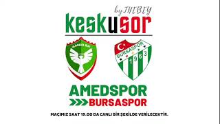 AMEDSPOR  BURSASPOR MAÇI CANLI YAYIN  amedspor bursaspor canlıyayın [upl. by Frankhouse]