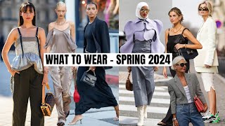 Top 10 Wearable Spring 2024 Fashion Trends [upl. by Aes]