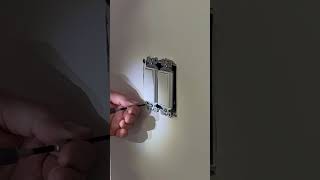 Cover plate sticking out Electrical Hack [upl. by Johnston]