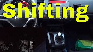 Shifting Without Using The ClutchDemonstrationDriving Manual [upl. by Mallin476]