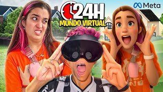 24 HORAS NO MUNDO VIRTUAL Metaverso [upl. by Dotti]