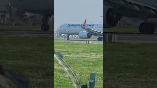 Turkish Airlines INSANE Takeoff in Lisbon Airport 2024 [upl. by Simonetta]