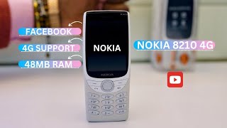 Nokia 8210 4G ⚡  Amazing 48MB RAM 🔥  03 MP main camera with 4G LTE network support [upl. by Amoreta]