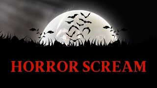 Scary Sound Effects Horror Scream [upl. by Huberto]