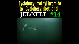 Cyclohexyl methyl bromide to Cyclohexylmethanol shorts Organicconversion Chemistryshorts [upl. by Joseph]