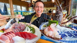 Extreme Japanese Food LOBSTER SASHIMI 🦞 Kaisen Don in Miyazaki [upl. by Eirelam709]