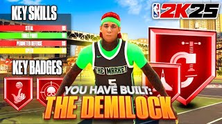 NEW BEST LOCKDOWN DEFENDER BUILD  BEST LOCKDOWN BUILD IN NBA 2K25 [upl. by Viviyan]