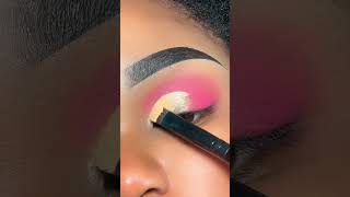 HALF CUT CREASE EYESHADOW TUTORIAL viral viralvideo viralpost reels [upl. by Alyel]