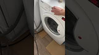 Hoover VisionTech VTS715D21X washing machine  Slamming side panels distribution attempt [upl. by Mignonne493]