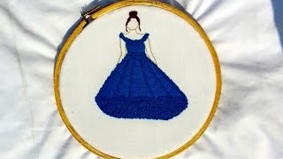 Girl Embroidery tutorial for begginers 🪡livestreamyoutubelivestreamlivestreamembriodry [upl. by Goldstein]