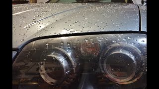 Moisturewater in your cars headlights Here is an easy fix [upl. by Yelrah]