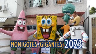 RUTA DE LOS GIGANTES 2023  SUBURBIO  MONIGOTES GUAYAQUIL 2023 [upl. by Kcirdla]