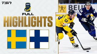 Finland vs Sweden FULL HIGHLIGHTS 2024 World Juniors [upl. by Werda]