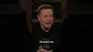 Elon Musk on Cancel Culture Questioning Is Forbidden elonmusk shorts [upl. by Eicaj]